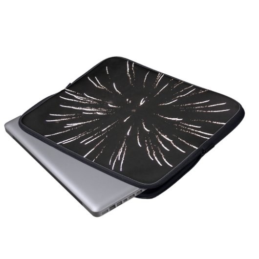 Fireworks Laptop Sleeve (Vorne Knopf)