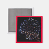 Fireworks Magnet (Vorderseite/Rückseite)