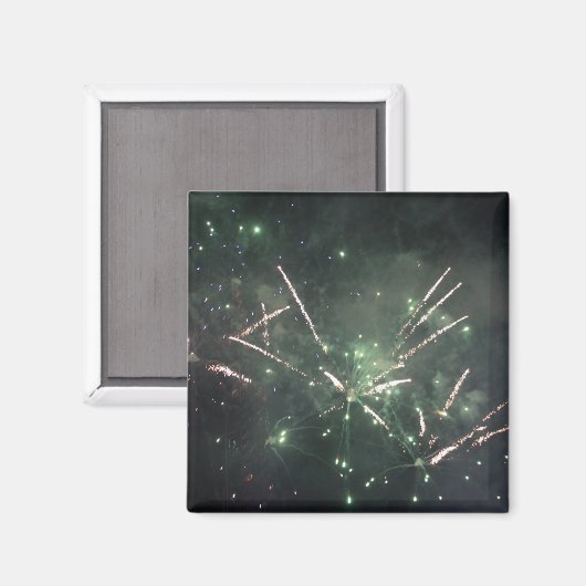 Fireworks Magnet (Vorderseite/Rückseite)