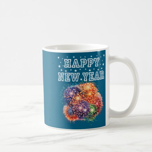 Fireworks New Year's Eve Party  Kaffeetasse (Rechts)