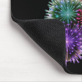 Fireworks New Year's Eve Party Mousepad (Ecke)