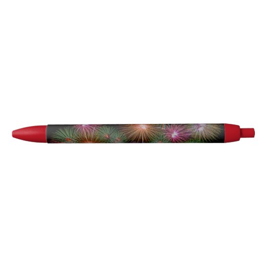 Fireworks Night Glitzer Ombre Quality Kugelschreiber (Vorderseite)