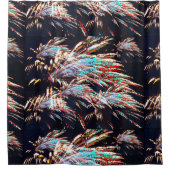 Fireworks over Mt. Olivet Duschvorhang (Vorderseite)