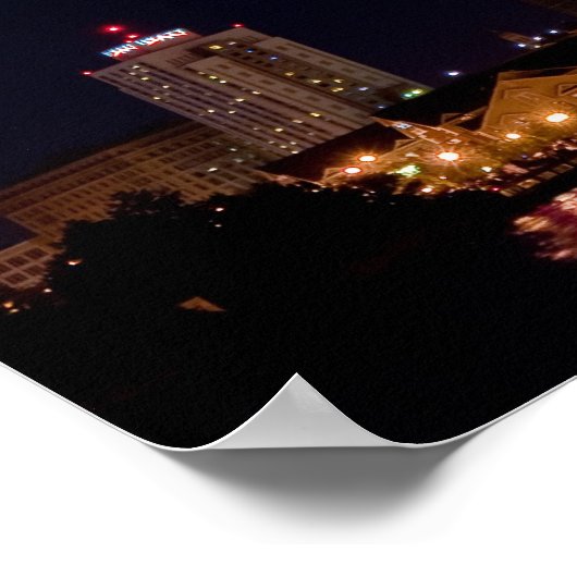 Fireworks Over Rochester Poster (Ecke)