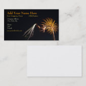 Fireworks P0538 Business Card Visitenkarte (Vorne/Hinten)