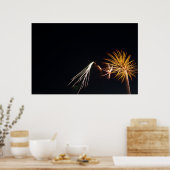 Fireworks P0538 Print Poster (Küche)