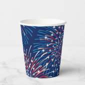 Fireworks Paper Cups Pappbecher (Rückseite)