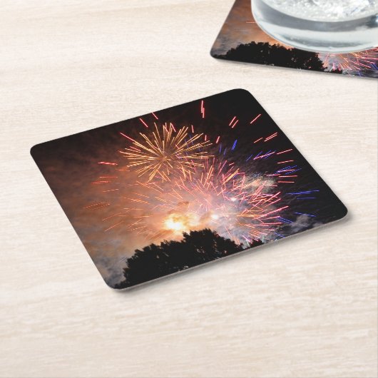 Fireworks Paper Untersetzer (angewinkelt)