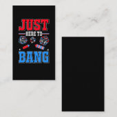 Fireworks Patriotic Party USA Celebration 4. J Visitenkarte (Vorne/Hinten)