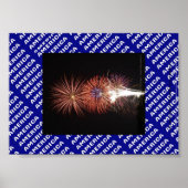 Fireworks Patriotic Poster (Vorne)