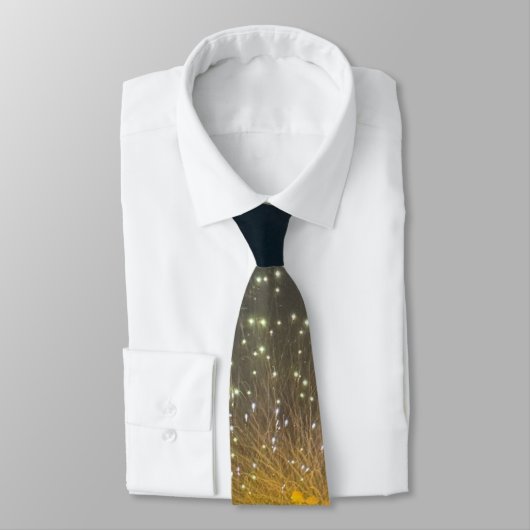 Fireworks Photo Necktie  Krawatte (Gebunden)