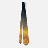 Fireworks Photo Necktie Krawatte (Rückseite)