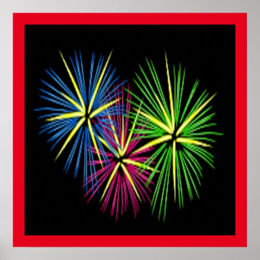 FIREWORKS POSTER (Vorne)