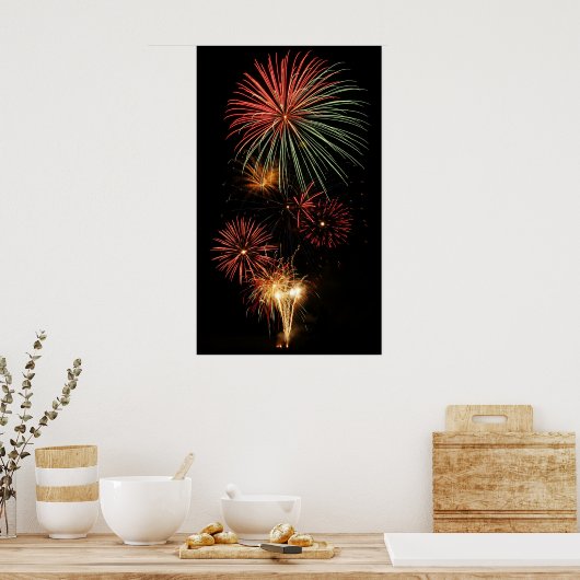 Fireworks Poster (Küche)