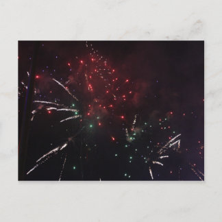Fireworks Postkarte