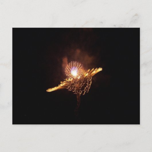 FIREWORKS POSTKARTE (Vorderseite)