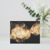 Fireworks-Postkarte Postkarte (Stehend Vorderseite)