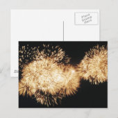 Fireworks-Postkarte Postkarte (Vorne/Hinten)