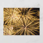 Fireworks-Postkarte Postkarte (Vorderseite)
