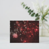 Fireworks-Postkarte Postkarte (Stehend Vorderseite)