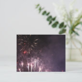 Fireworks-Postkarte Postkarte (Stehend Vorderseite)