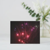 Fireworks-Postkarte Postkarte (Stehend Vorderseite)