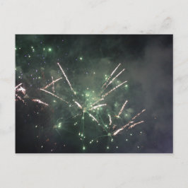 Fireworks-Postkarte Postkarte
