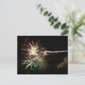 Fireworks-Postkarte Postkarte (Stehend Vorderseite)