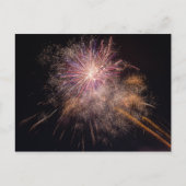 Fireworks-Postkarte Postkarte (Vorderseite)