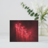 Fireworks-Postkarte Postkarte (Stehend Vorderseite)
