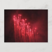 Fireworks-Postkarte Postkarte (Vorderseite)