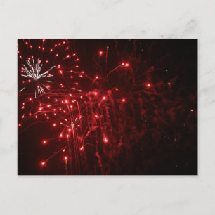 Fireworks-Postkarte Postkarte