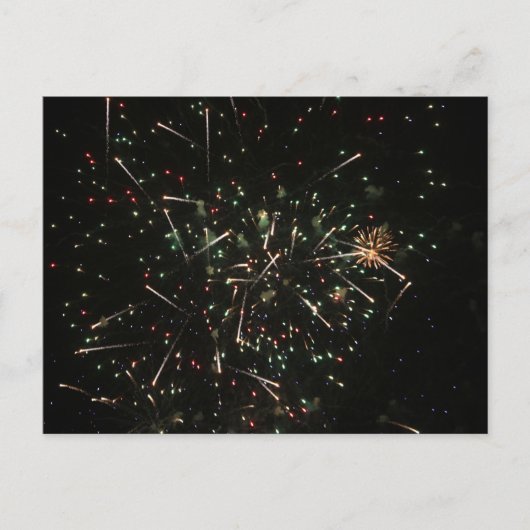 Fireworks Postkarten (Vorderseite)