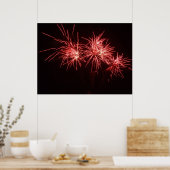 Fireworks Print Poster (Küche)