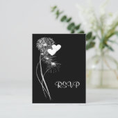 Fireworks RSVP-Karte RSVP Karte (Stehend Vorderseite)