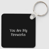 Fireworks Schlüsselkette Schlüsselanhänger (Rückseite)