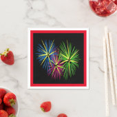 FIREWORKS SERVIETTE (Beispiel)