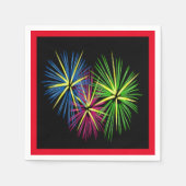 FIREWORKS SERVIETTE (Vorderseite)