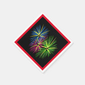 FIREWORKS SERVIETTE (Ecke)