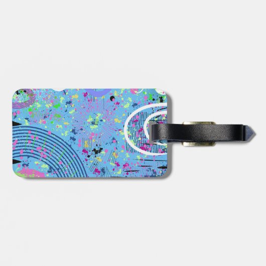 Fireworks Show  Gepäckanhänger (Rückseite horizontal)