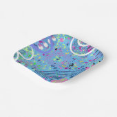 Fireworks Show  Pappteller (Gewinkelt)