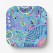 Fireworks Show  Pappteller (Vorderseite)