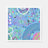 Fireworks Show  Serviette (Vorderseite)