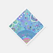 Fireworks Show  Serviette (Ecke)