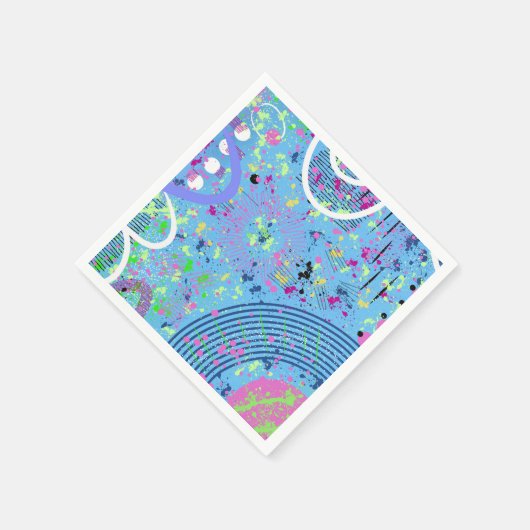 Fireworks Show  Serviette (Ecke)