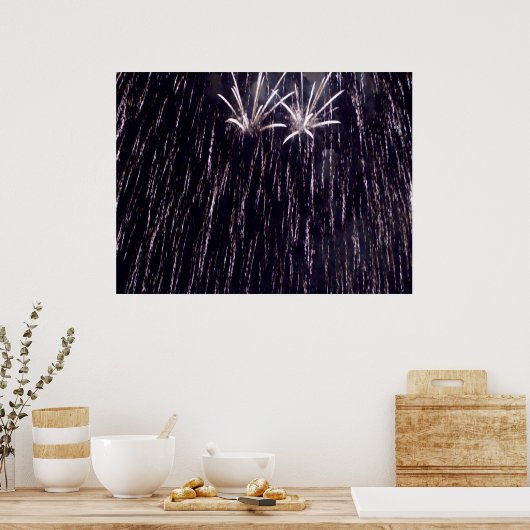 Fireworks Shower Poster (Küche)