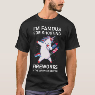 Fireworks Spaß Amerikanische Unabhängigkeitstag Fi T-Shirt