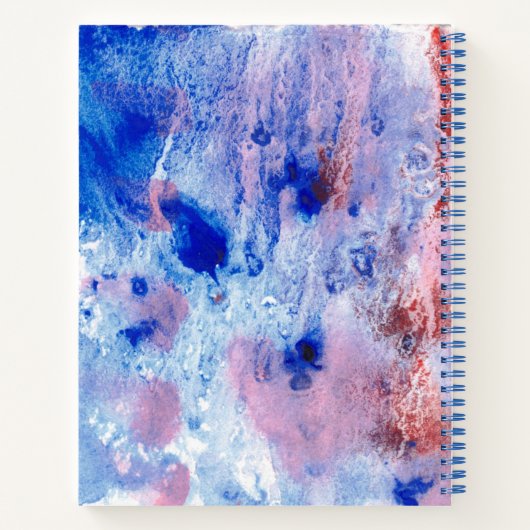 Fireworks Spiral Notebook Notizblock (Rückseite)