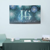 Fireworks Sweet 16 Aquamarin ID984 Banner (Messeveranstaltung)