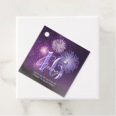Fireworks Sweet 16 Lila ID984 Geschenkanhänger (Beispiel)